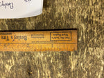 Vtg 20's Tire Service Station Advertising Besley Shippinsvill Gas Oil Sign Ruler