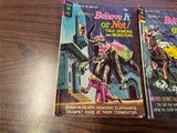 Vintage 1970s Lot of 2 Gold Key Comics Ripley's Believe It or Not Comic Books
