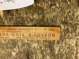 Vtg 20's Tire Service Station Advertising Besley Shippinsvill Gas Oil Sign Ruler