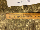 Vtg 20's Tire Service Station Advertising Besley Shippinsvill Gas Oil Sign Ruler