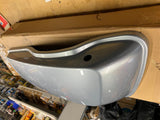 Right Brilliant Silver Saddlebag LId Harley Street Road Glide FLH Touring OEM 14