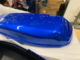 Right Blue Burst Saddlebag LId Harley Street Road Glide FLH Touring OEM 2024 T/o