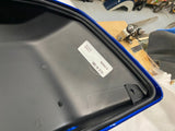 Right Blue Burst Saddlebag LId Harley Street Road Glide FLH Touring OEM 2024 T/o