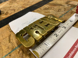 Solid Brass Chevy Chevrolet Automotive Truck Car 1970s Vintage Belt Buckle