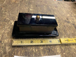 1930's Art Deco Italian Marble Brass Cigarette Case Trinket Box Fancy Jewelry!