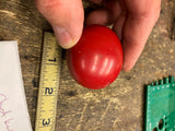 Vtg Red Shift Knob Harley Indian Old Skool Panhead Flathead Truck Hot Rod Auto