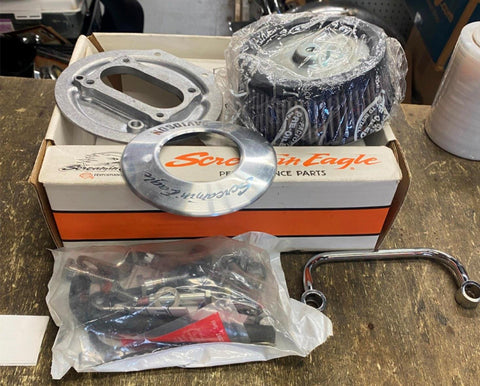 Harley Screamin Eagle Air Cleaner EFI Kit Magnetti 1999^ Touring Ultra Glide FLH