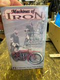 Vtg VHS Tape NOS Machines of Iron Video Movie Harley Indian Racing Motorcycle!