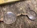 Antique Victorian Gold Filled Karat Lorgnette Opera Glasses Ornate Fashion Socia