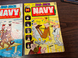 Vintage 1972-73 Lot Of 3 Harvey Comics Sad Sack Navy Comic Books