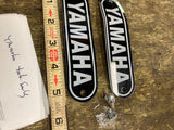 Gas Fuel ank Emblems Yamaha Badges RD DT YDS7 LS3 XS Rs100 Pair