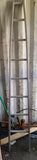Ladder Aluminum Open Top Section Window Cleaning Tapered top 8'