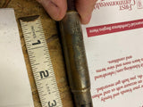 Schrader Universal Tire Pressure Gauge New York NY 1909 Vtg Auto Truck Acc Tool!