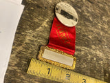 Vtg 20's Delegate Badge Ribbon Order of Odd Fellows widows & orphans Home Antiqu