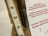 Schrader Universal Tire Pressure Gauge New York NY 1909 Vtg Auto Truck Acc Tool!