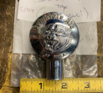 Vtg Schmidt's Tiger Head Ale Beer Tap Knob Handle 1930's Brewer Metal Advertisin