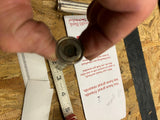 Schrader Universal Tire Pressure Gauge New York NY 1909 Vtg Auto Truck Acc Tool!