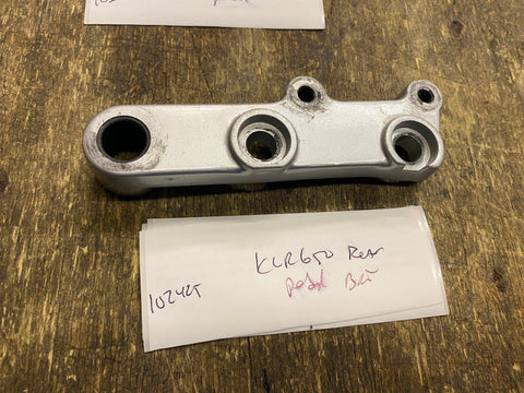 Kawasaki KLR 650 Rear Brake Pedal Lever Stay Mount Bracket 35011-1327