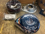 S&S Cycle Air Cleaner Assy Super E/ Super G Panhead Shovelhead Cover Filter Back