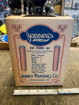 Antique Jeannys marshall Candy Box 1920's lemon Mint Drops Vtg Fredricksburg Va