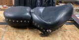 Mustang Wide Solo Passenger pad Harley Sportster 883 1200 2004^ Studs Two up!