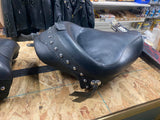 Mustang Wide Solo Passenger pad Harley Sportster 883 1200 2004^ Studs Two up!