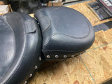 Mustang Wide Solo Passenger pad Harley Sportster 883 1200 2004^ Studs Two up!