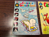 Vintage 1970s Harvey Comics Lot Of 2 Casper The Friendly Ghost Comics