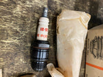 Vtg Set of 6 Fire Injector Spark Plugs Hot Rod Auto Truck V6 inline 6 Surface