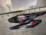 Gas Tank Emblems Badges Medallions Harley Sportster 4.5 Custom Chrome 883 1200