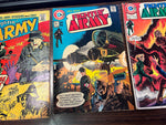 Vintage 1970s Charlton Comics Lot Of 3 Fighting Army Comic Books