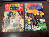 Vintage 1970s Charlton Comics Lot Of 2 Billy The Kid Comic Books