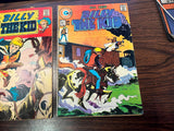 Vintage 1970s Charlton Comics Lot Of 2 Billy The Kid Comic Books
