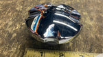 Custom Left Chrome Knurled Gas Cap Harley Softail Chopper Fat Bob Tanks FAtboy