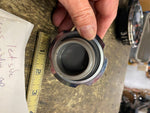 Custom Left Chrome Knurled Gas Cap Harley Softail Chopper Fat Bob Tanks FAtboy