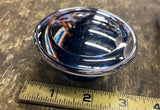 Custom Vented Flush Chrome Gas Cap Harley Softail Chopper Fat Bob Tanks Sportste