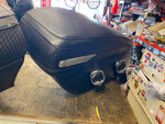 OEM Leather Saddlebags Harley Road Glide Classic FLTRC Factory Touring bags!