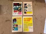 Vintage 1970s Lot Of 4 Charlton Comics Hot Rod Racing Cars Comic Books