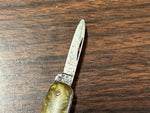 Vtg Antique Made In Germany W.H. Morley 3 Blade Pocket Knife Mother Of Pearl