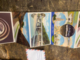 Vtg postcards Pennsylvania PA Turnpike Fold Out literature Advertising Sign Col