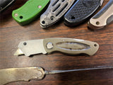 Large Lot Of 8 Folding Pocket Knives Assorted Brands Gerber Frost Cutlery