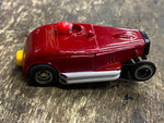 Vtg Tyco Pro Slot Car 32 Ford Ho Rod Roadster High Boy Red Works Nice!