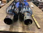 Quiet Screamin Eagle Slip On Mufflers Harley Touring FLH Street Road Glide Ultra