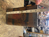 Vtg 1930's Pennzoil Oil Gas Collector Can Tin Solder 2Qt sound your z Advertisin