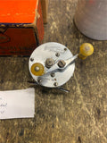 Vtg 1920  Shakespeare Wonderreel Thumbless Fishing Reel Orig Box Minty 100 yard