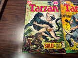Vintage 1970s DC Comics Lot Of 3 Tarzan Comic Books