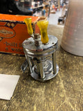 Vtg 1920  Shakespeare Wonderreel Thumbless Fishing Reel Orig Box Minty 100 yard