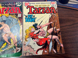 Vintage 1970s DC Comics Lot Of 3 Tarzan Comic Books