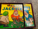 Vtg Magnetic jackstraws 1930's Milton Bradley game Seven Dwarfs Disney Orig Box!