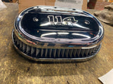 HARLEY MILWAUKEE M8 BLACK VENTILATOR AIR CLEANER 114 CHROME TOURING FLH GLIDE!